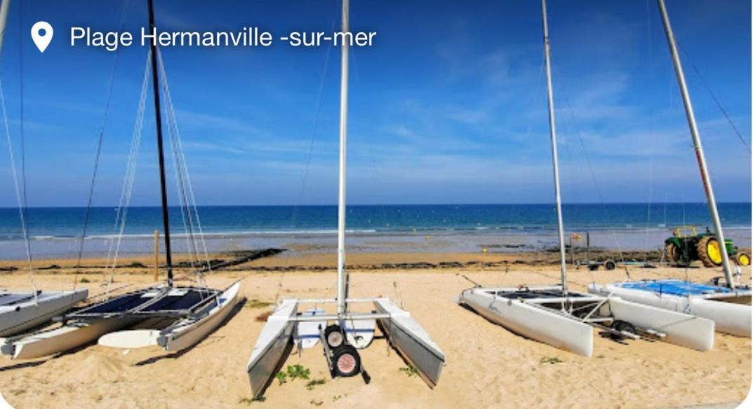 A Casa Mia Plage Эрманвиль-сюр-Мер Экстерьер фото
